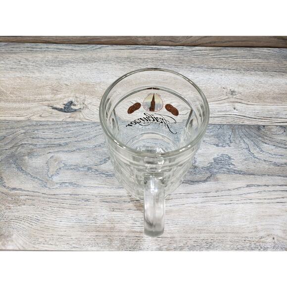 Freiburger Pilsner Clear Glass Beer Stein 0.5L - Picture 7 of 10